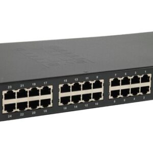 Switch 24x FE FGP-2602 2xGSFP 19" 380W 24xPoE