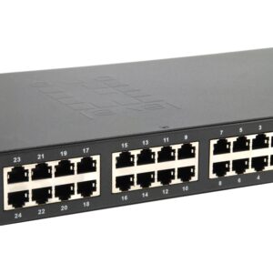 Switch 24x FE FGP-2601 2xGE 19" 150W 24xPoE