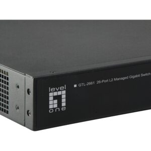 Switch 24x GE GTL-2661 2x10GSFP+19"