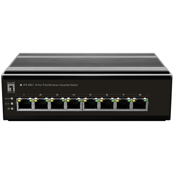 Switch 8x FE IFS-0801 -30 Grad - + 65 Grad