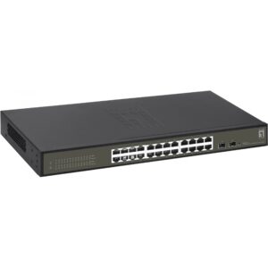 Switch 24x GE GES-2126 2xGSFP 19" Hilbert