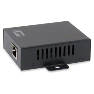 LevelOne POR-0111 Gigabit PoE Repeater 1-Port RJ45, Extends PoE up to 100m, IEEE 802.3af/at, Plug & Play