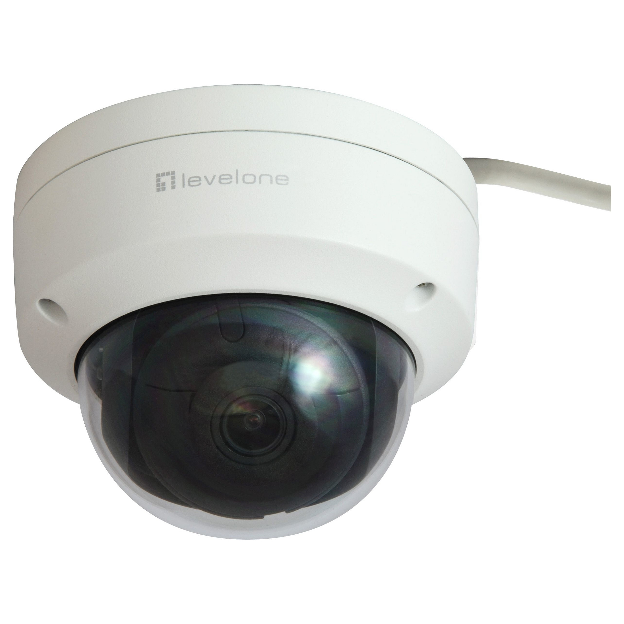 Kamerë Sigurie IP CCTV FCS‑3403 / Dome / Outdoor / 4MP / H.265 / IR / PoE 9W - Bardhë - Figura 3