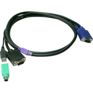 Kabllo USB KVM / ACC-3203 / USB + PS/2 / 5.00m