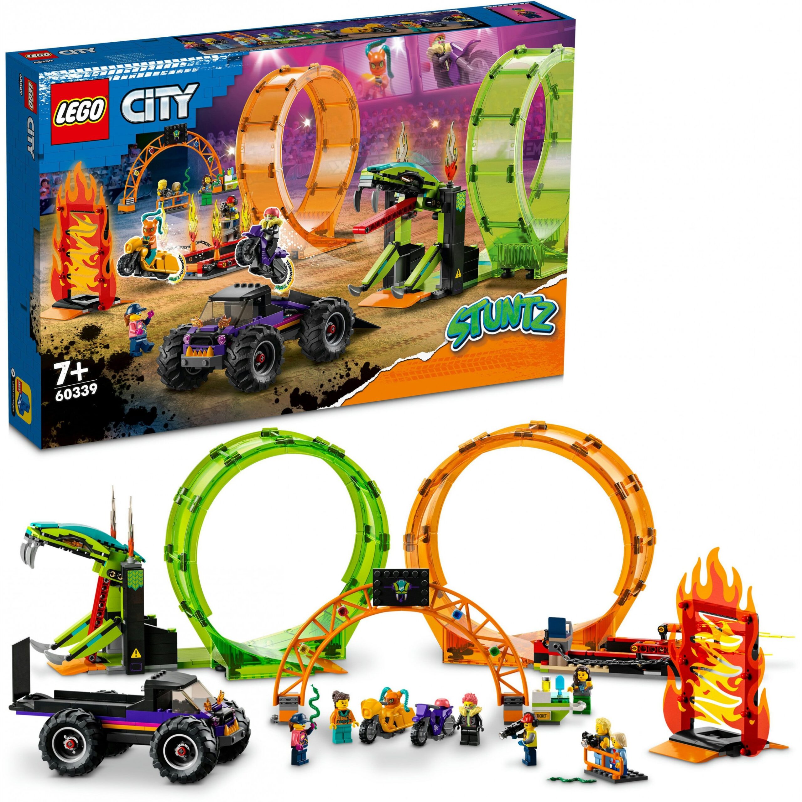 LEGO City - Big Stunt Show Double Loop - Figura 3