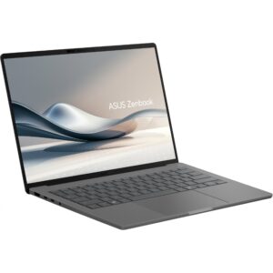 Laptop ASUS ZenBook A14 / Snapdragon X Elite X1E-78-100 / 32GB / 1TB / 14" WUXGA OLED / Qualcomm Adreno / Gri