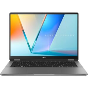 Laptop ASUS VivoBook 14 Flip / Ultra 7-256V / 16GB / 1TB / 14" WUXGA OLED 60 Hz 0.2 ms / Intel Arc Graphics 140V / Gri