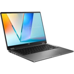 Laptop ASUS VivoBook 14 Flip / Ultra 7-256V / 16GB / 1TB / 14" WUXGA OLED 60 Hz 0.2 ms / Intel Arc Graphics 140V / Gri