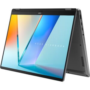 Laptop ASUS VivoBook 14 Flip / Ultra 7-256V / 16GB / 1TB / 14" WUXGA OLED 60 Hz 0.2 ms / Intel Arc Graphics 140V / Gri