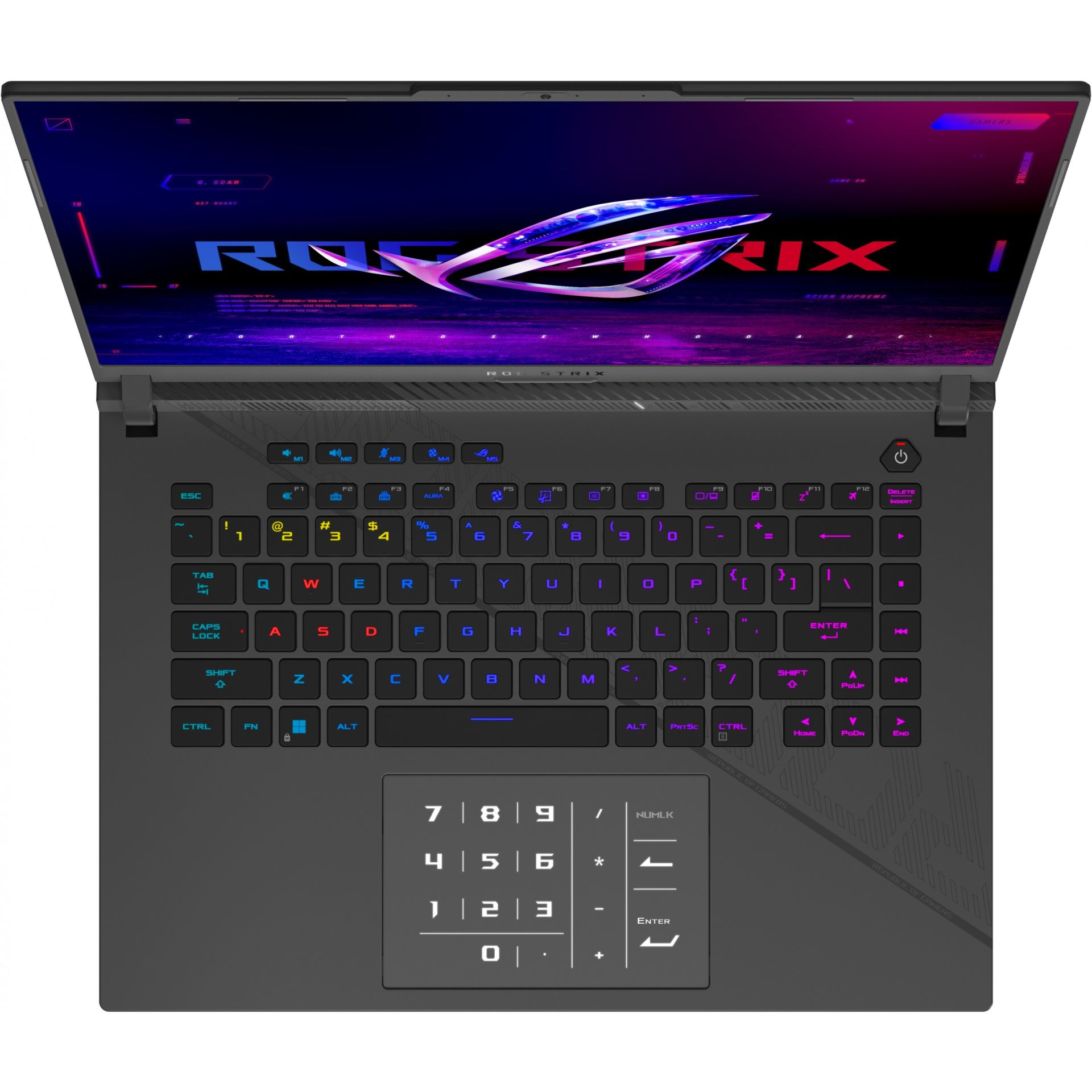 Laptop Gaming ASUS ROG Strix G16 G614JV-N4513W / Core i9-13980HX / 32GB DDR5 / 1TB / 16" WQXGA 240Hz IPS / RTX 4060 8GB / Gri - Figura 3