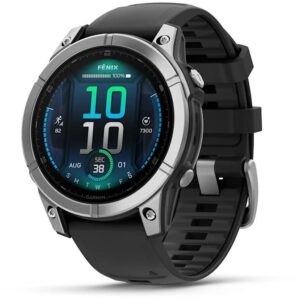 Orë e mençur Garmin fenix E (47mm) / E zezë dhe Gri
