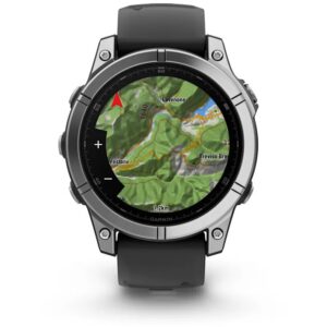 Orë e mençur Garmin fenix E (47mm) / E zezë dhe Gri