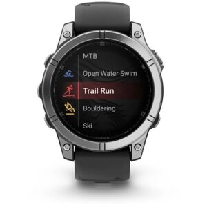 Orë e mençur Garmin fenix E (47mm) / E zezë dhe Gri