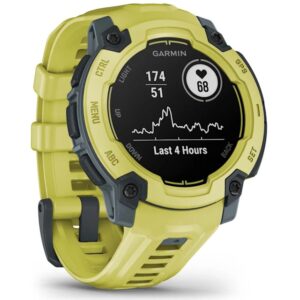 Orë e mençur Garmin Instinct E (45mm) twilight/electric lime