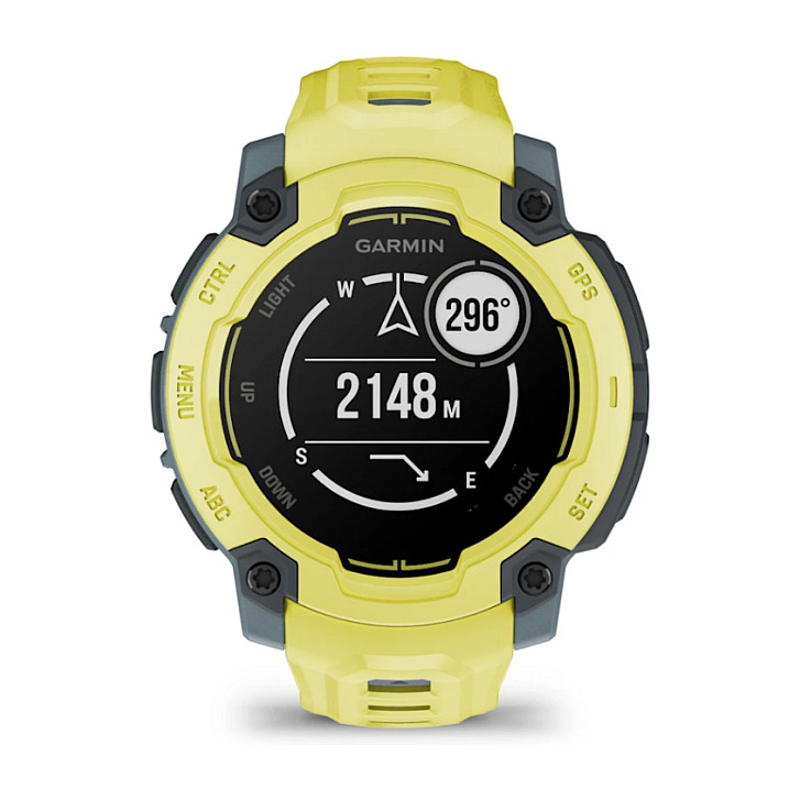 Orë e mençur sportive Garmin Instinct E / 45mm / 0.9" - Verdhë/Zezë - Figura 3