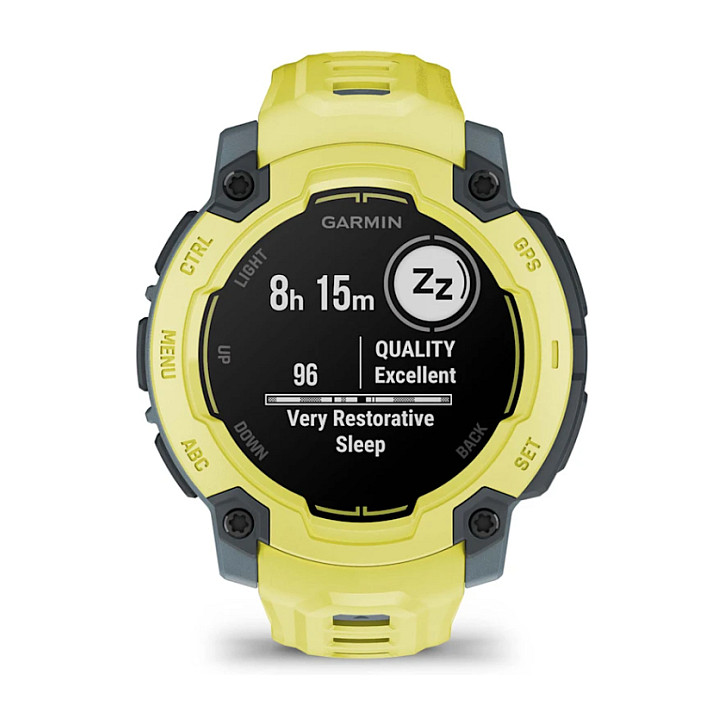 Orë e mençur sportive Garmin Instinct E / 45mm / 0.9" - Verdhë/Zezë - Figura 5