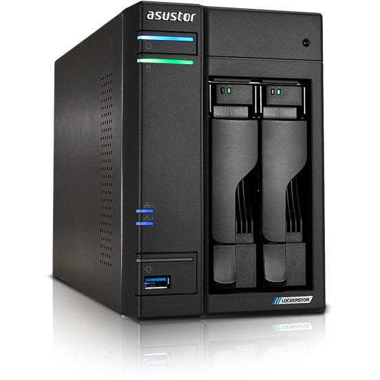 NAS Asustor Lockerstor AS6702T / 2‑Bay Desktop