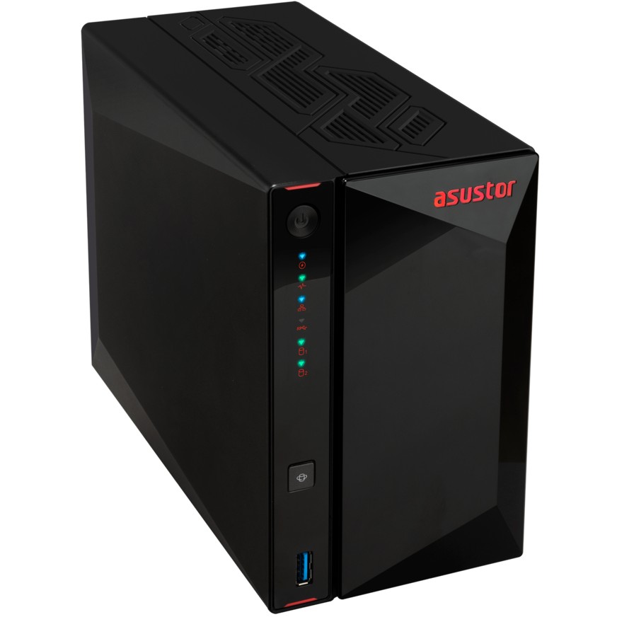 NAS Asustor Nimbustor 2 Gen2 AS5402T / 2‑Bay Desktop / Quad‑Core 2.0 GHz - Figura 3
