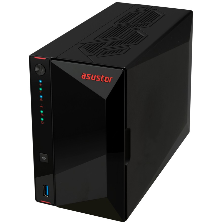 NAS Asustor Nimbustor 2 Gen2 AS5402T / 2‑Bay Desktop / Quad‑Core 2.0 GHz - Figura 4