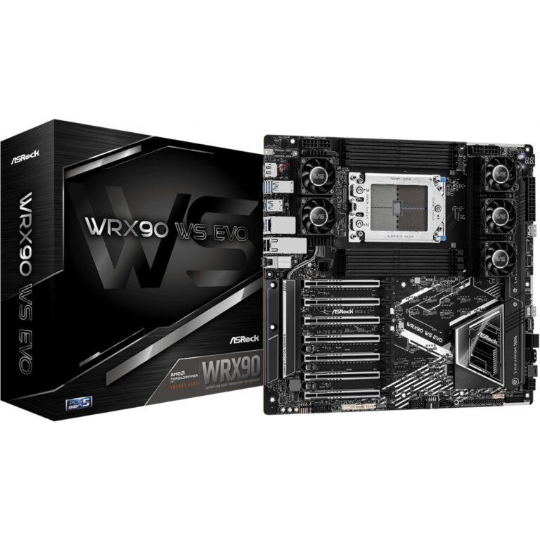 Pllakë Amë MB AMD ASRock WRX90 WS EVO / AMD WRX90 Platform / DDR4 / EEB