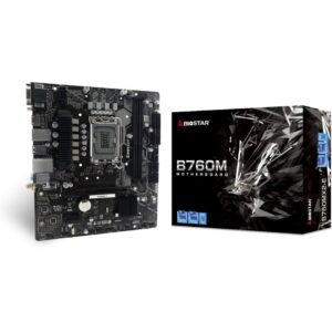 Pllakë Amë MB Intel Biostar B760MX2-E / Intel Socket 1700 / DDR4 / mATX