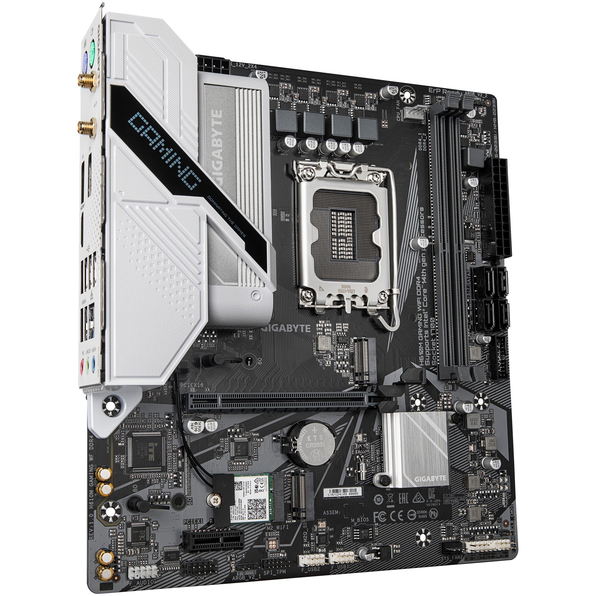 Pllakë Amë MB Intel Gigabyte H610M GAMING WF / Intel Socket 1700 / DDR4 / mATX - Figura 3