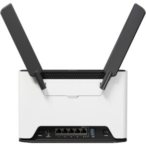 MikroTik Chateau PRO AX H53UiG-5HaxQ2HaxQ. 4x4 2.4/5 GHz. 5x Gigabit. 1x PoE-out. USB
