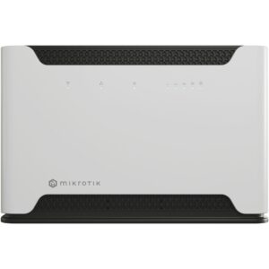 MikroTik Chateau LTE12 kit with two wireless interfaces (2.4 and 5 Ghz). 5x Gigabit. LTE CAT12 Modem. RBD53G-5HacD2HnD-TC & EG12-EA