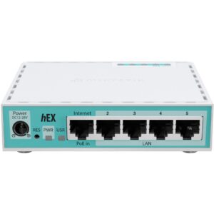 MikroTik RouterBOARD E50UG. hEX. 5x Gigabit. USB. micro SD