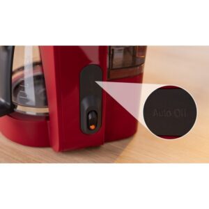 Aparat për kafe Bosch TKA2M114 / Makinë Kafeje / 10–15 Filxhanë / Filter / 1100W / E kuqe