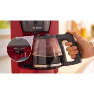 Aparat për kafe Bosch TKA2M114 / Makinë Kafeje / 10–15 Filxhanë / Filter / 1100W / E kuqe