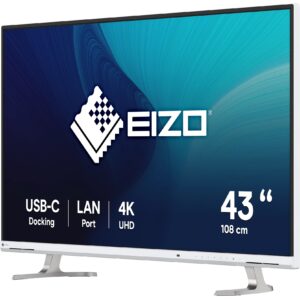EIZO 108cm (42.5") EV4340X-WT 16:09 4K 2xHDMI+DP+USB-C IPS