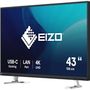 EIZO 108cm (42.5") EV4340X-BK 16:09 4K 2xHDMI+DP+USB-C IPS