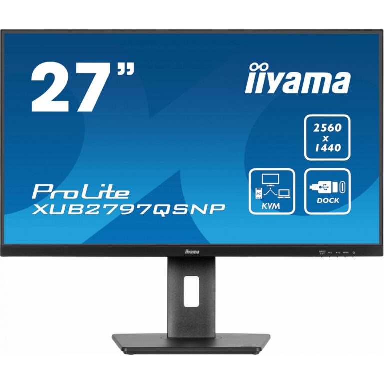 IIYAMA 68.5cm (27") XUB2797QSNP-B1 16:9 HDMI+DP+USB-C IPS