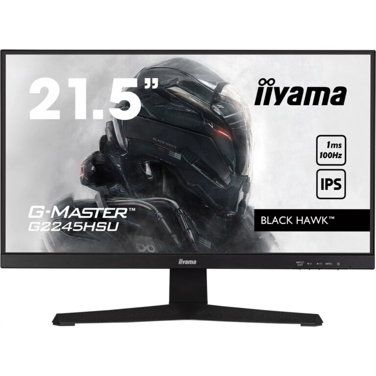 IIYAMA 54.5cm (21.5") G2245HSU-B2 16:9 HDMI+DP+2xUSB IPS