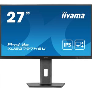 IIYAMA 68.5cm (27") XUB2797HSU-B2 16:9 HDMI+DP+2xUSB Lift