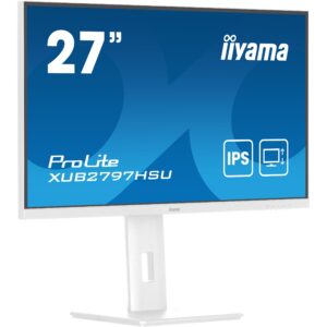 IIYAMA 68.5cm (27") XUB2797HSU-W2 16:9 HDMI+DP+2xUSB Lift