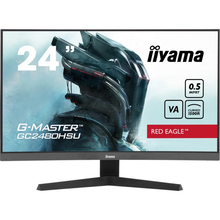 IIYAMA 60.5cm (24") GC2480HSU-B1 16:9 2xHDMI+DP+USB Curv.