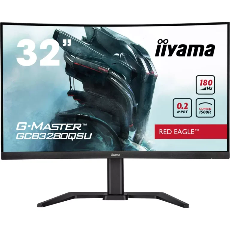 IIYAMA 80.0cm (31.5") GCB3280QSU-B2 16:9 2xHDMI+DP Curv.Lift