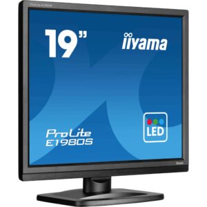 Monitor IIYAMA ProLite E1980S / 19″ / SXGA / 5:4 / E zezë