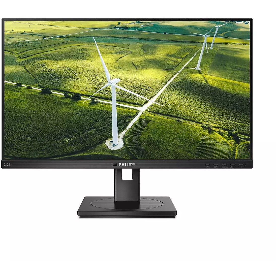 Monitor Philips 242B1G / 23.8″ / FHD / IPS / 16:9 / DVI + HDMI + DP + USB / E zezë - Figura 2