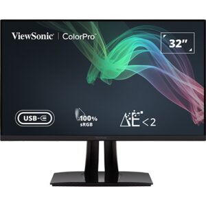 Monitor ViewSonic VP3256-4K / 32″ / UHD / 16:9 / HDMI + USB-C + DP / E zezë