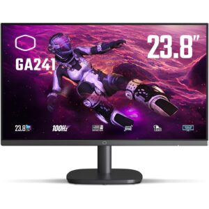 Monitor Gaming Cooler Master LCD GA 241 / 23.8" Full HD 100 Hz 1 ms VA / HDMI VGA / e zezë