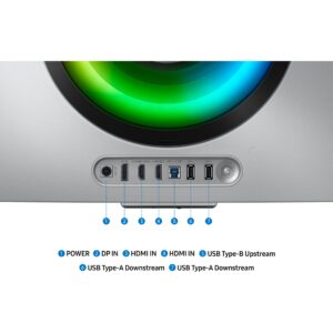 Monitor Gaming i lakuar Samsung G85SD / 34" UltraWide Quad HD OLED 0.03 ms 175 Hz Curved / DisplayPort , HDMI , USB / e bardhë
