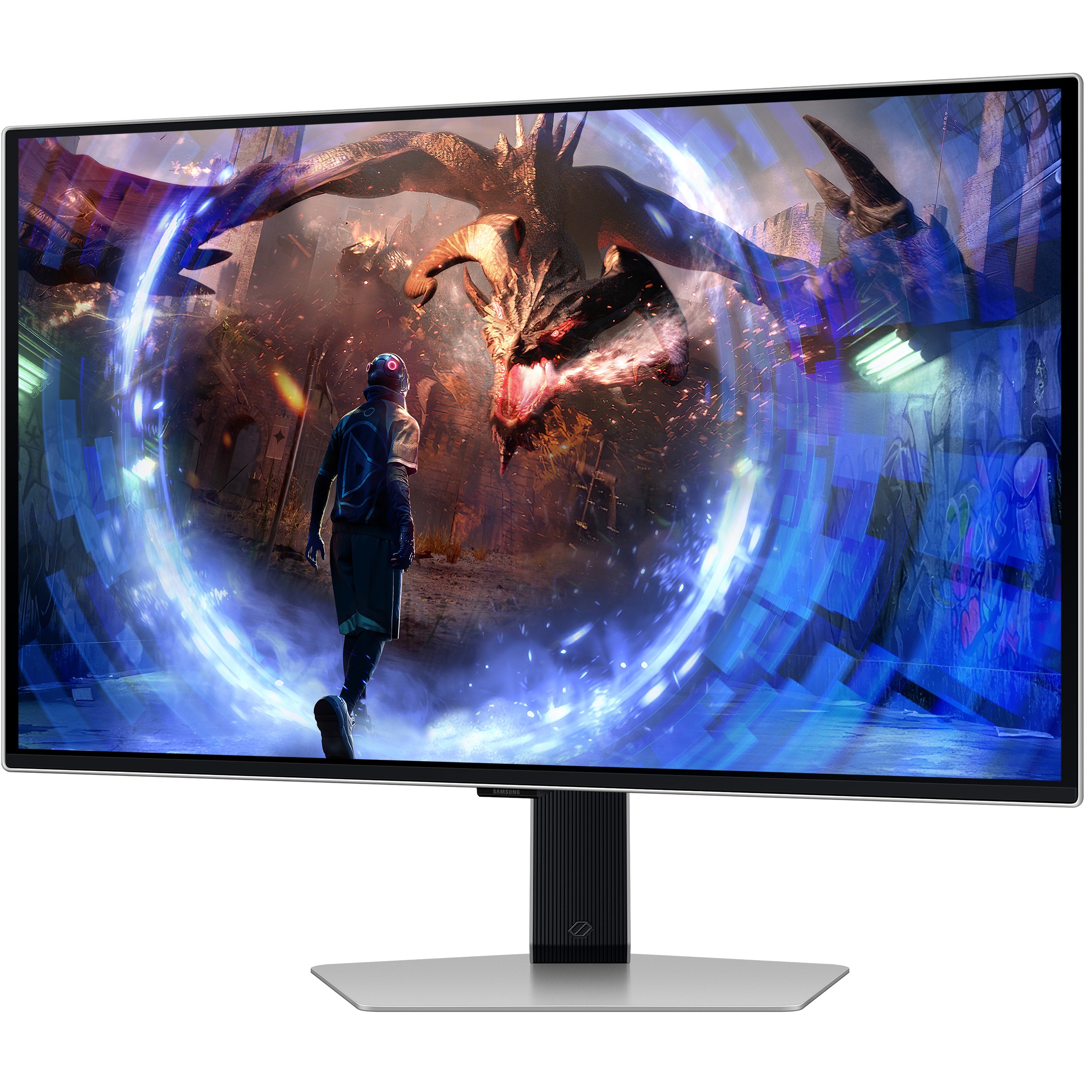 Monitor Gaming Samsung S27DG600SU / 27" Quad HD OLED 360 Hz 0.03 ms / 2xHDMI + DP + USB + Pivot / Gri - Figura 2
