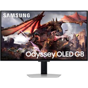 Monitor Gaming Samsung Odyssey G8 S32DG800SU / 32" 4k Ultra HD 0.03ms 240Hz OLED / HDMI DP USB Speaker / e zezë