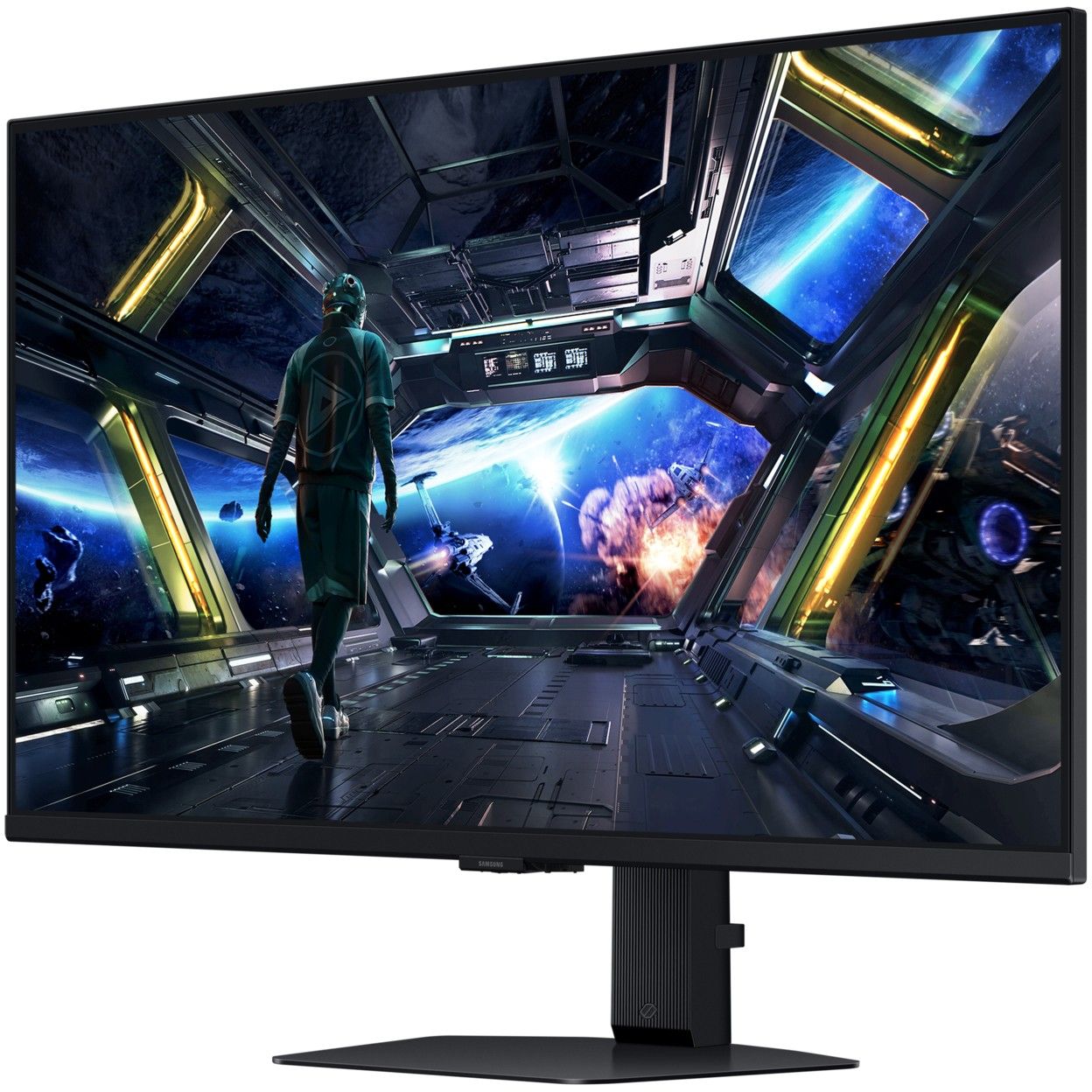 Monitor Gaming Samsung Odyssey G7 S32DG702EU / 32" / 4K Ultra HD IPS LCD / 144 Hz / 1 ms / HDMI + USB + DP - Zezë - Figura 3