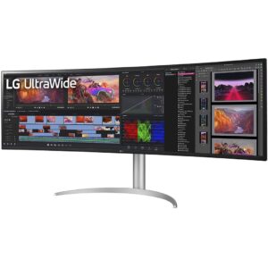 Monitor LG 49WQ95X-W / 49″ / QHD / UltraWide / IPS / 32:9 / HDMI + DP + USB / E bardhë