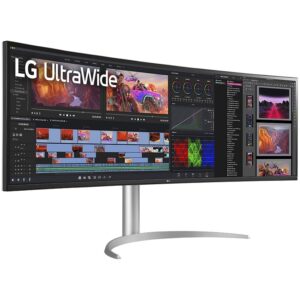 Monitor LG 49WQ95X-W / 49″ / QHD / UltraWide / IPS / 32:9 / HDMI + DP + USB / E bardhë