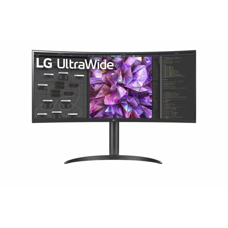 Monitor LG 34WQ75X-B / 34″ / UltraWide Curved / QHD / IPS / 21:9 / HDMI + USB + DP / E zezë